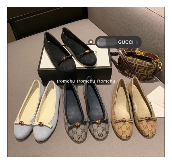 [쮸잉츄]구찌 플랫 구두