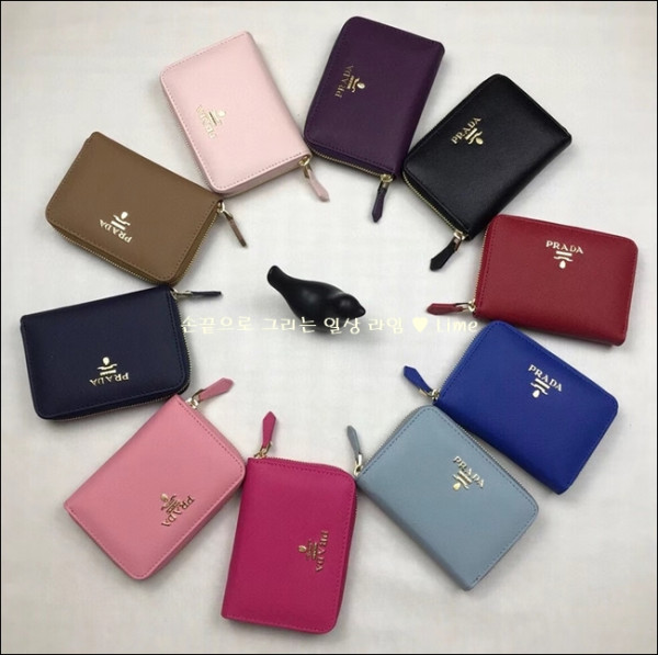 [라임]프라다 카드홀더 Colorful~