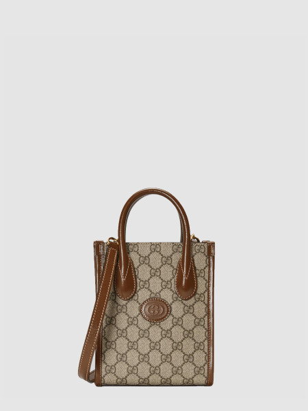 [GUCCI-구찌] 인터로킹 G 미니 토트백 671623