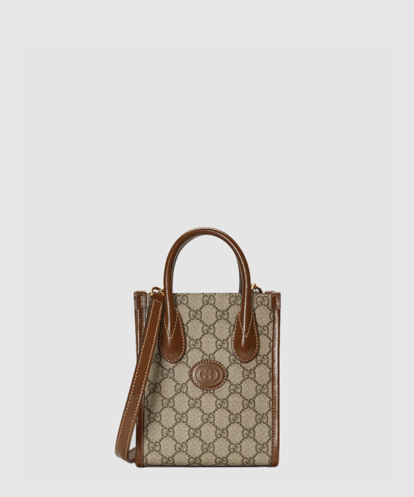 [GUCCI-구찌] 인터로킹 G 미니 토트백 671623