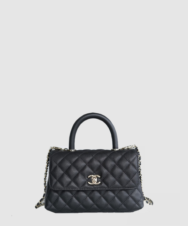 [CHANEL-샤넬] 코코핸들 스몰 캐비어 A92990