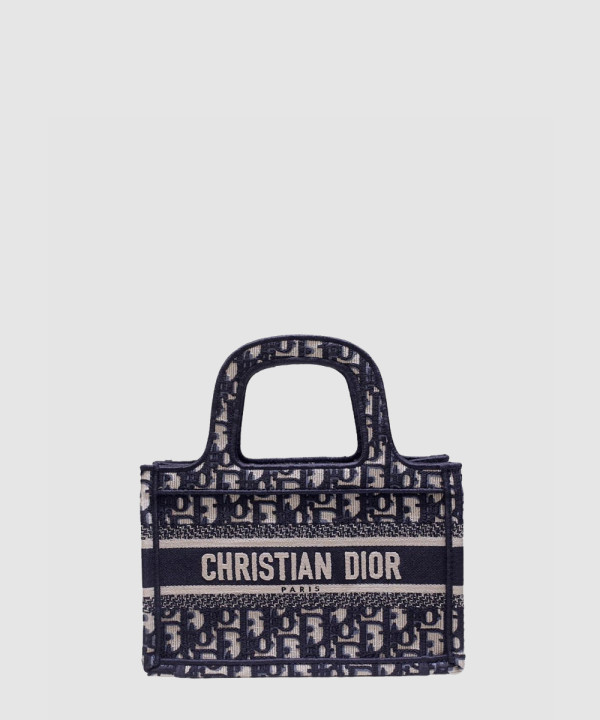 [DIOR-디올] 오블리크 북 토트백 미니 S5475ZRIW