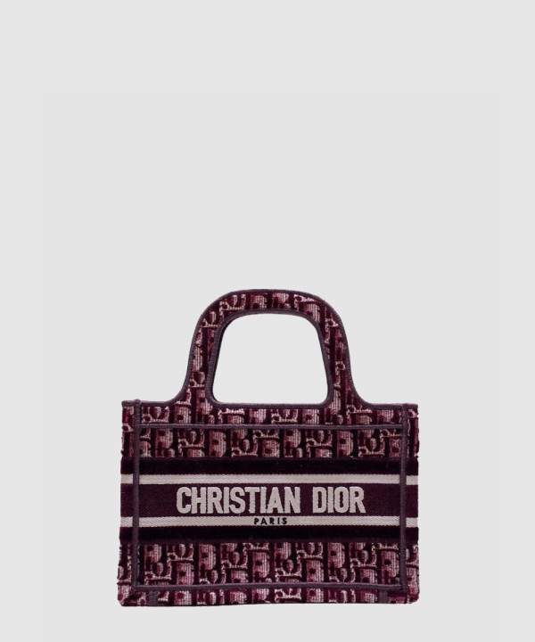 [DIOR-디올] 오블리크 북 토트백 미니 S5475ZRIW