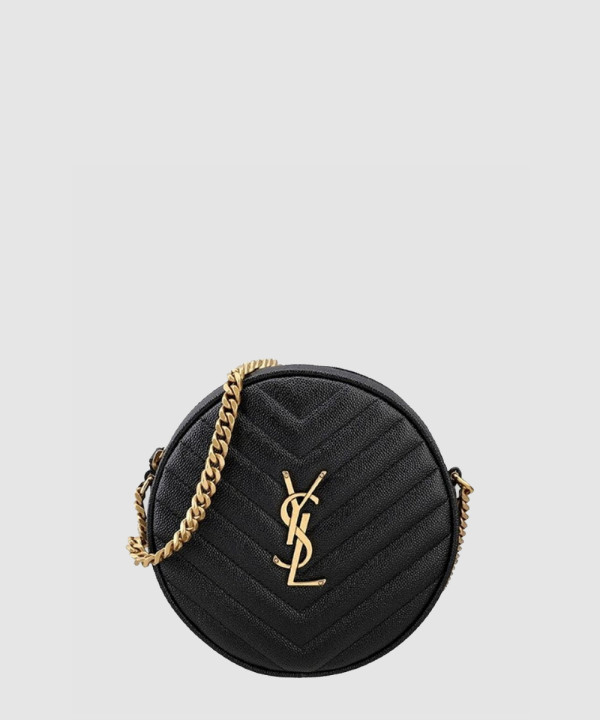 [SAINTLAURENT-생로랑] 바이닐 라운드 카메하백 6104361