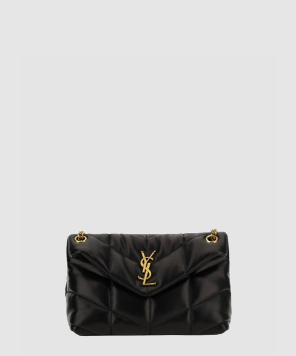 [SAINTLAURENT-생로랑] 체인 디테일 퀼팅 램스킨 스몰 푸퍼백 5774761EL009207