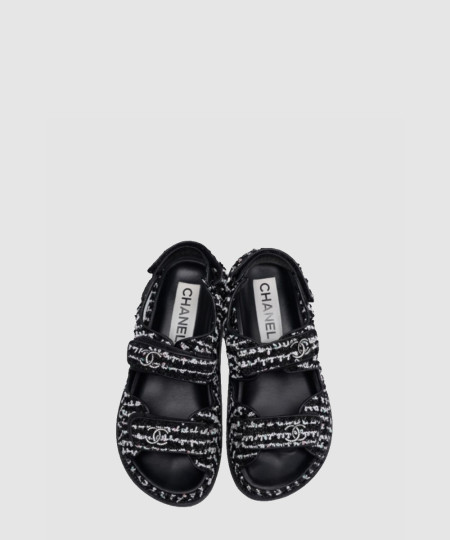 [CHANEL-샤넬] 벨크로 샌들 G35927