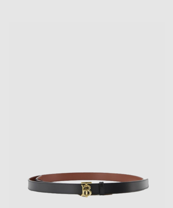 [BURBERRY-버버리] 레더 리버시블 TB 벨트 80718311