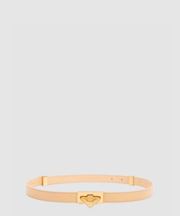 [BOTTEGA-보테가베네타] 포인트 락 가죽 벨트 667592