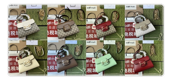 구찌 홀스빗 1955 탑핸들백 Mini