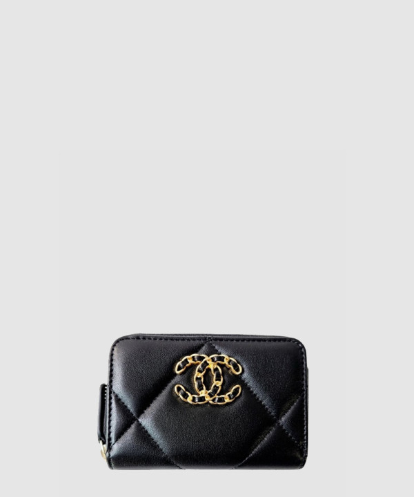 [CHANEL-샤넬] 19 나인틴 지퍼 지갑  카드지갑  AP0949