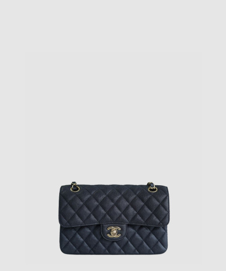 [CHANEL-샤넬] 클래식 스몰 캐비어 금장