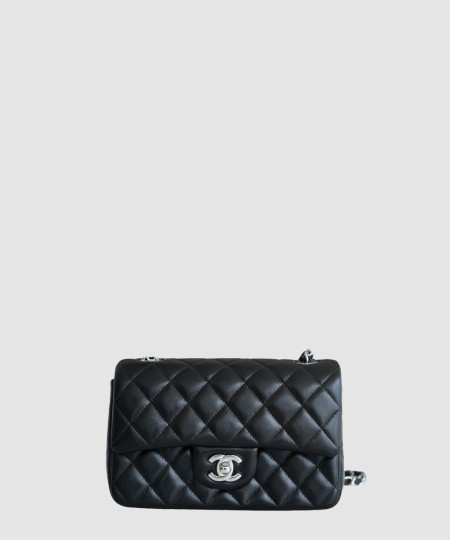 [CHANEL-샤넬]  클래식 뉴미니 플랩백 램스킨