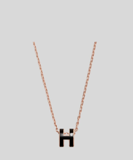 [HERMES-에르메스] 팝아슈 목걸이 H 펜던트 H147992F