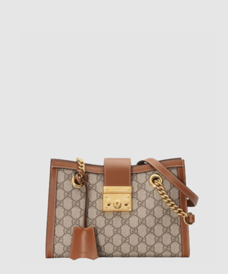 [GUCCI-구찌] 패들락 GG 캔버스 숄더백 498156