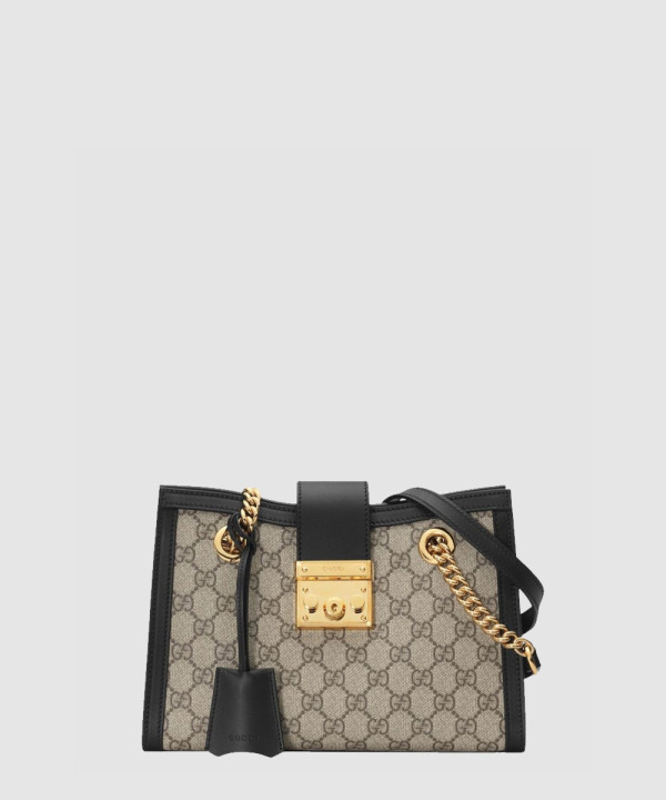 [GUCCI-구찌] 패들락 GG 캔버스 숄더백 498156