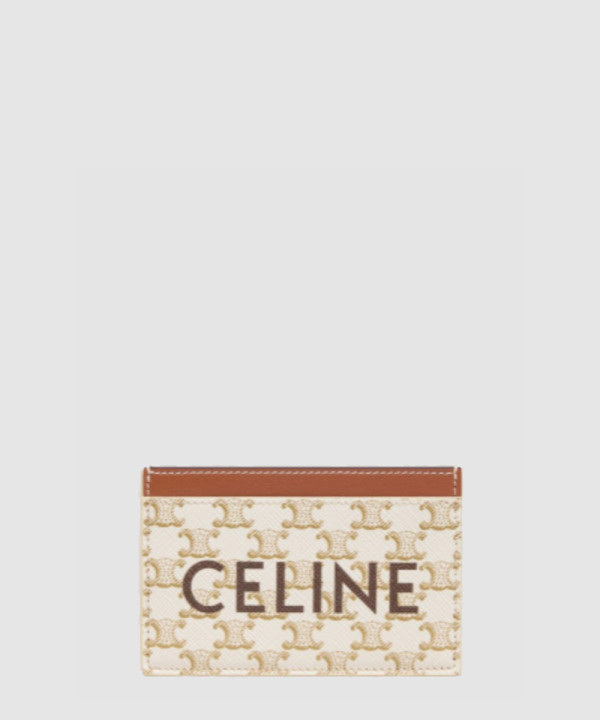 [CELINE-셀린느] 트리옴페 캔버스 카드 홀더