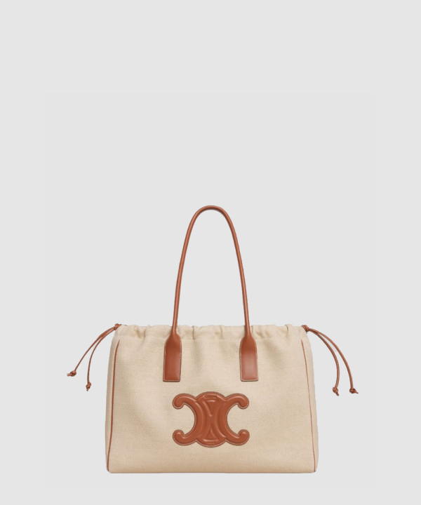 [CELINE-셀린느] 카바스 드로스트링 텍스타일 내추럴탄 199972EFL.02NT