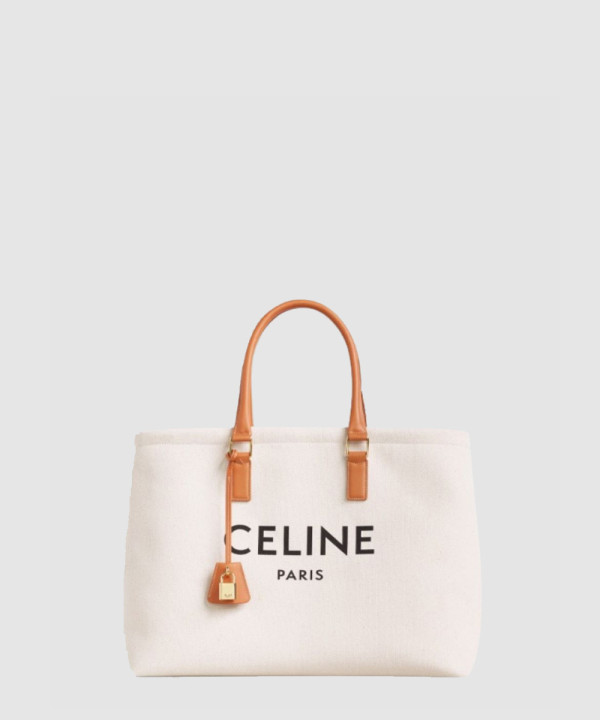 [CELINE-셀린느] 로고 호리즌탈 캔버스 토트백 190062BNZ