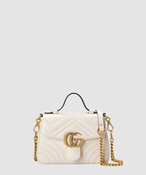 [GUCCI-구찌] GG 마몽 미니 탑 핸들백 547260