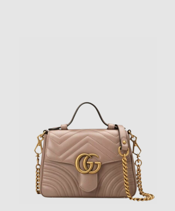 [GUCCI-구찌] GG 마몽 미니 탑 핸들백 547260