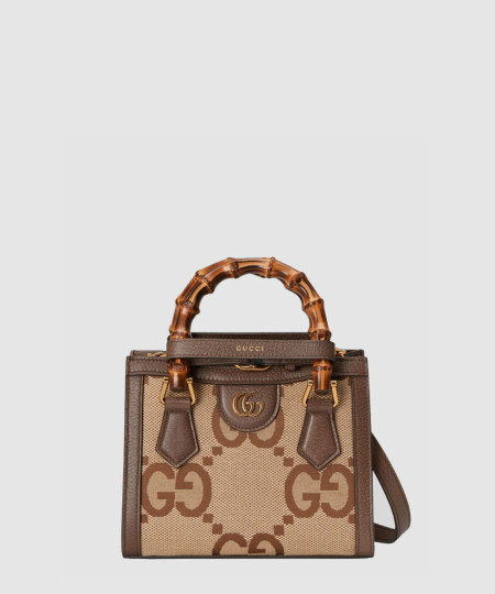 [GUCCI-구찌]  다이애나 점보 GG 미니 토트백 655661