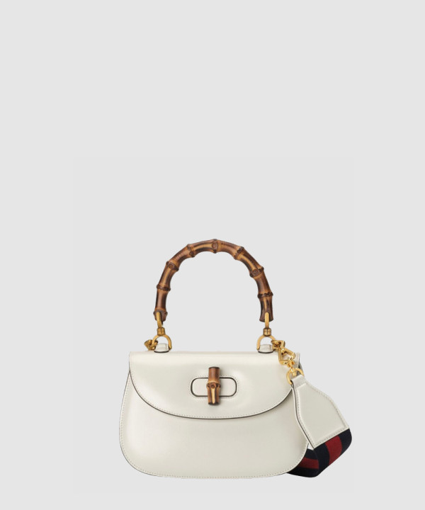 [GUCCI-구찌] 뱀부 스몰 탑 핸들백 675797