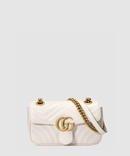 [GUCCI-구찌] GG 마몽 마틀라세 미니 숄더백 446744