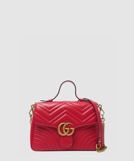 [GUCCI-구찌] GG 마몽 스몰 탑 핸들백 498110