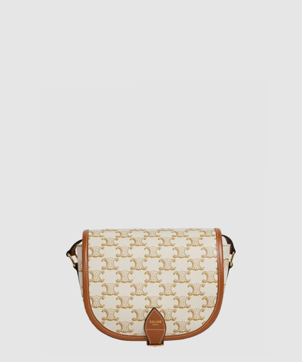 [CELINE-셀린느] 트리오페 폴코백 미디엄 191502BZJ 01BC