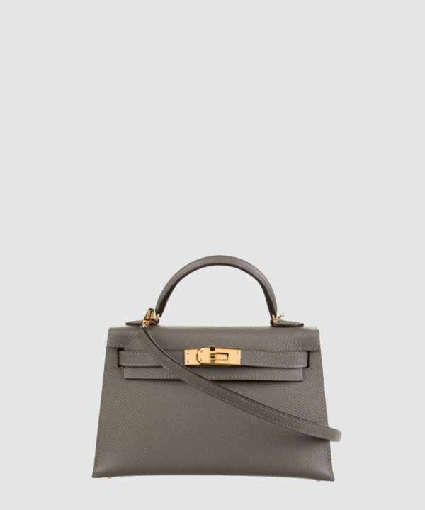 [HERMES-에르메스] 켈리 금장 미니백