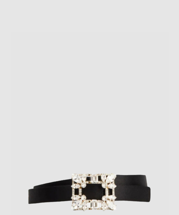 [ROGER VIVIER-로저비비에] 버클 큐빅 새틴