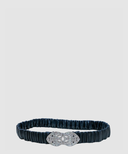 [CHANEL-샤넬] CC로고 스트래치 벨트