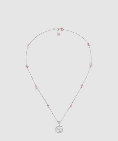 [GUCCI-구찌] GG 핑크 펄 목걸이 527399 J8440 8164