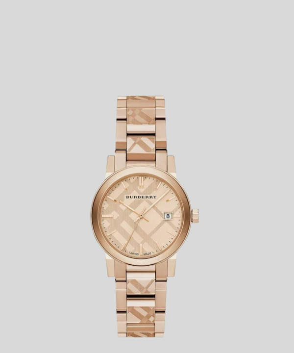 [BURBERRY-버버리] 로즈 골드 스테인리스 쿼츠 시계