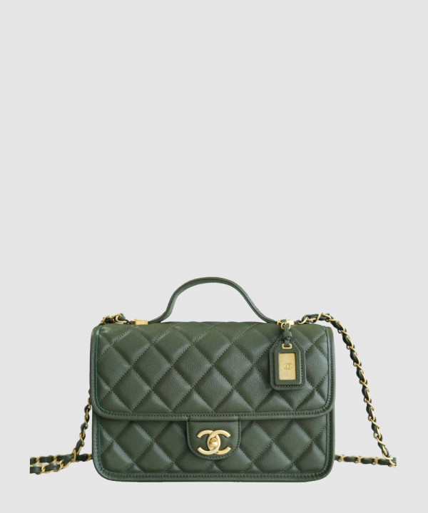 [CHANEL-샤넬] 22k 렉탱글 탑 핸들 플랩백