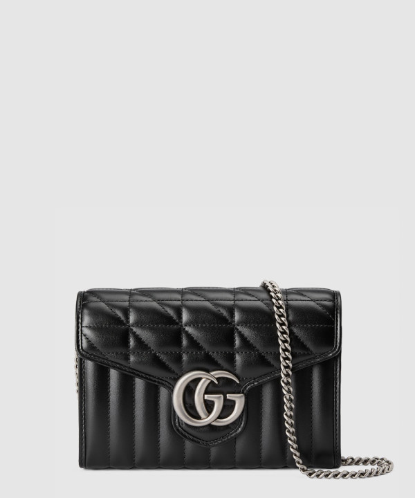 [GUCCI-구찌] GG 마몽 마틀라세 미니백 474575