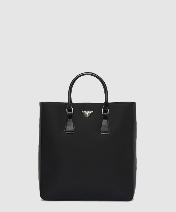 [PRADA-프라다] 리나일론 및 브러쉬드 가죽 토트백 2VG115