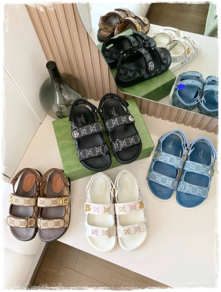 여성 더블 G 구찌 샌들