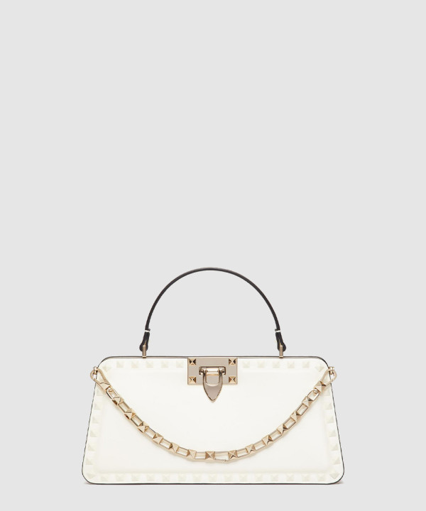 [VALENTINO-발렌티노] 락스터드 송아지 가죽 핸드백 3W0B0M81EJZ