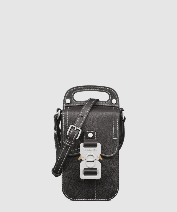 [DIOR-디올] Saddle 새들 스트랩 버티컬 파우치 2ADCA446YKK