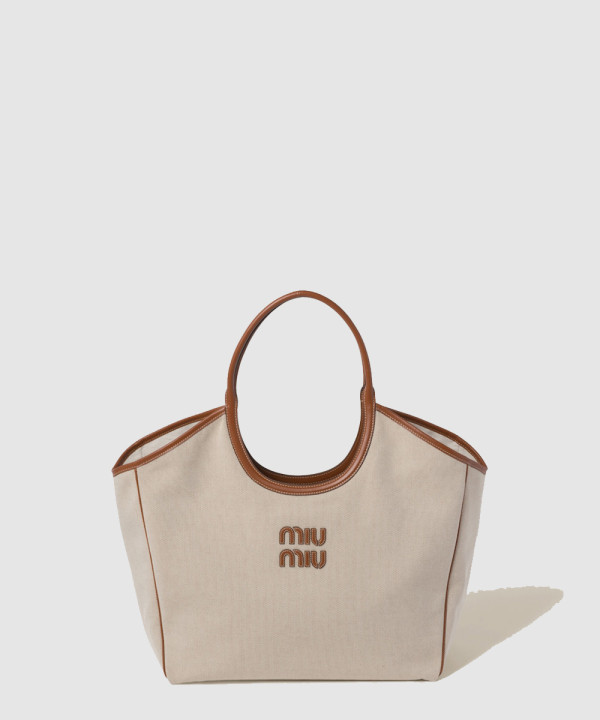 [MIU MIU-미우미우] 아이비 캔버스백 5BG286