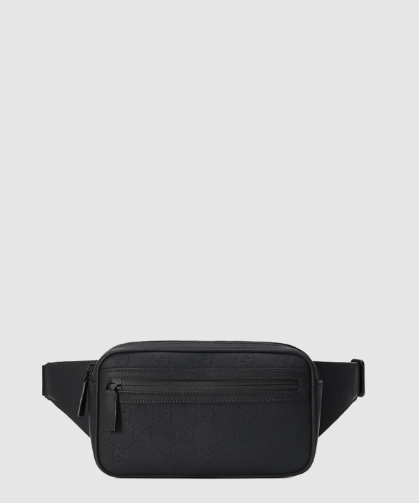 [GUCCI-구찌] GG 러버 효과 벨트백 771422