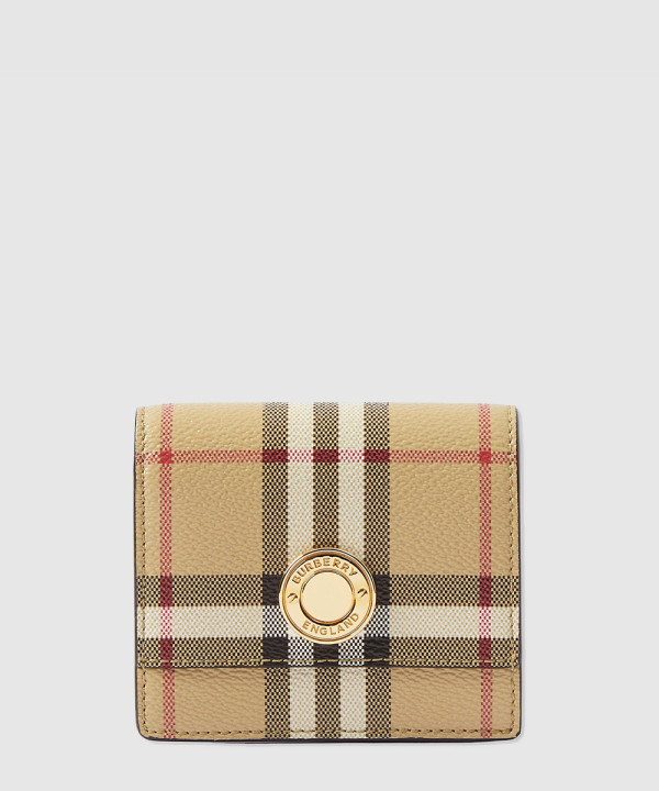 [BURBERRY-버버리] 스몰 체크 2단 지갑 80704171