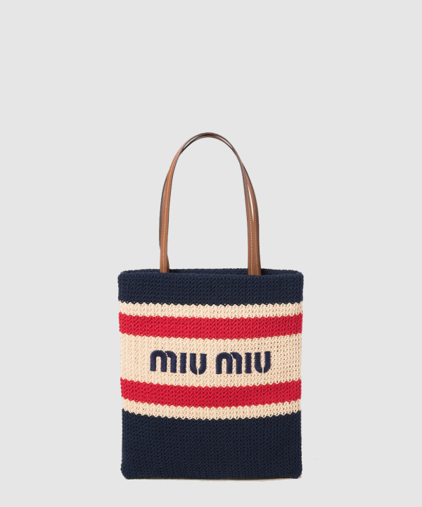 [MIU MIU-미우미우] 크로셰 토트백 5BG248