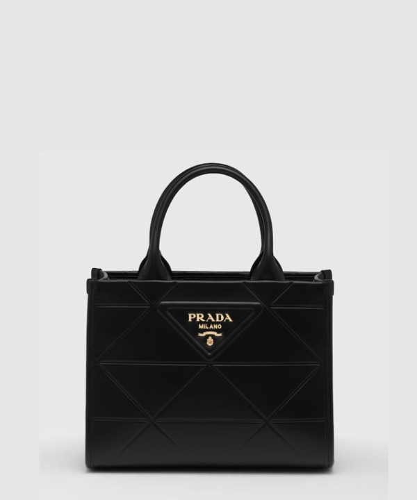 [PRADA-프라다] 탑 스티칭 스몰 가죽 심볼 백 1BA379