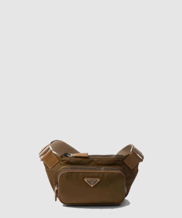 [PRADA-프라다] 리나일론 및 사피아노 가죽 숄더백 2VH128