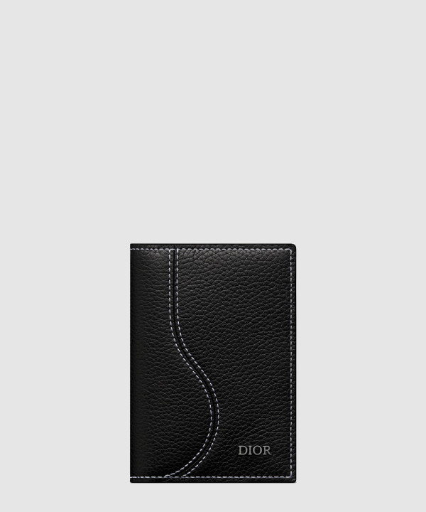 [DIOR-디올] Saddle 새들 버티컬 2단 카드 지갑 2ADCH169YKK