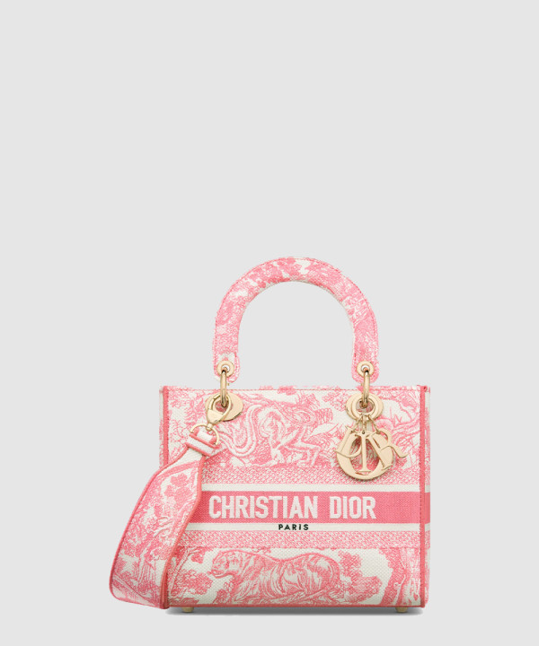 [DIOR-디올] D-Lite 레이디 디라이트 미디엄 백 M0565OTDT