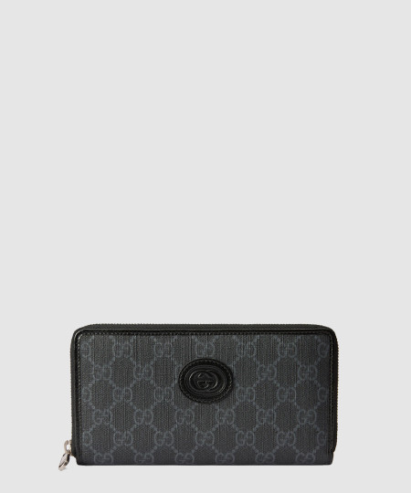 [GUCCI-구찌] 인터로킹 G 지퍼 달린 지갑 673003