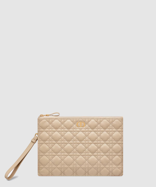 [DIOR-디올]  Caro 라지 데일리 파우치  S5086UWHC